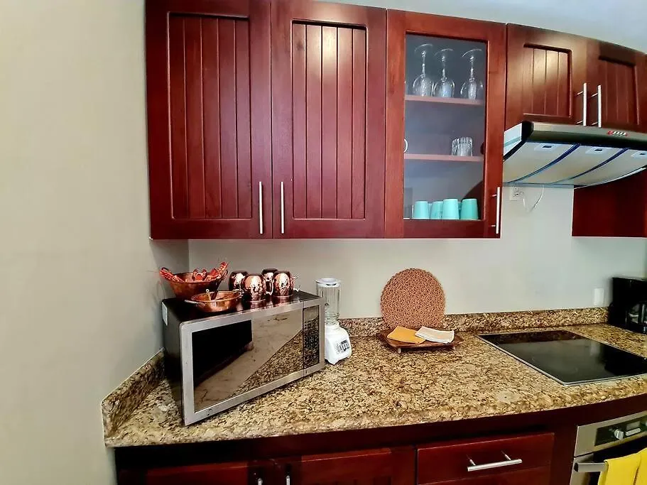 Villa 301, Ground Floor, Oceanfront! Mahahual 0*,  Mexico