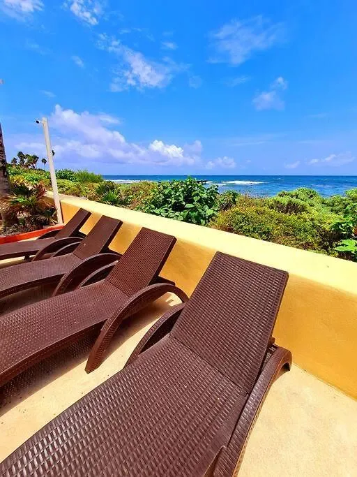 Villa 301, Ground Floor, Oceanfront! Mahahual Apartment