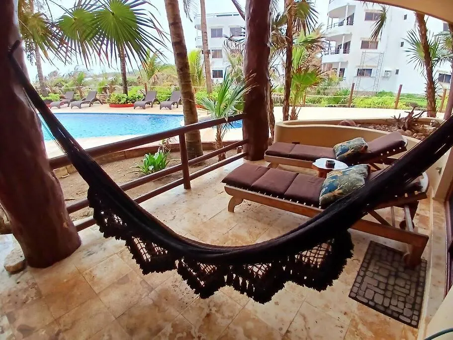 Apartment Villa 301, Ground Floor, Oceanfront! Mahahual